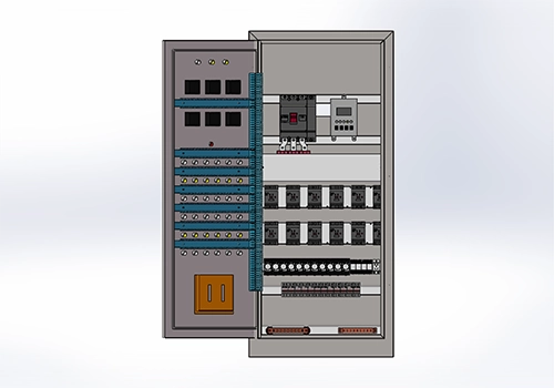Kes Reka Bentuk Kabinet Busbar Input AC 12 Saluran