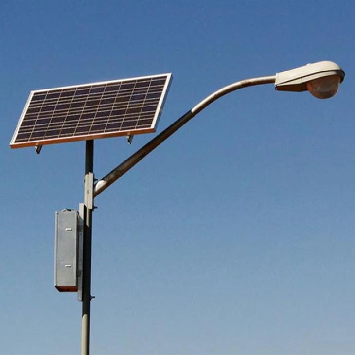 High Efficiency 50w Solar Street Light With LED Lamp 8000 Lumen